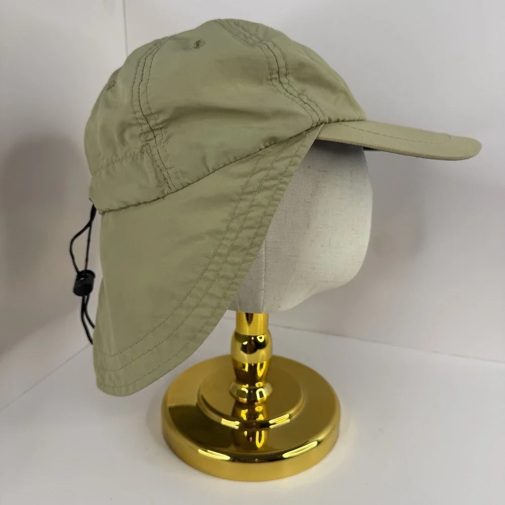 Dorfman Pacific Outdoor Fishing Neck Flap Hat Men's Beige One Size